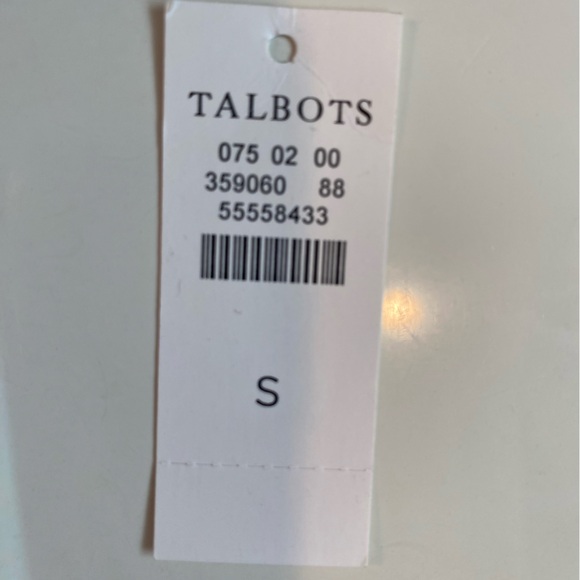 Talbots Size Small Sleeves Ruffle Trim Top - Excellent condition!!! - Picture 5 of 5